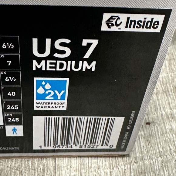 Men’s Adidas Golf 7 CODECHAOS Gray Blue Shoes Spikeless Lightweight Waterproof - Picture 5 of 11